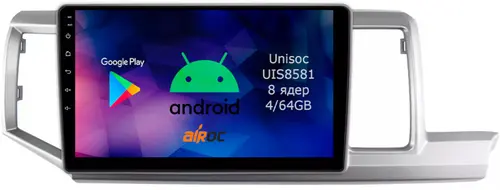 Магнитола для Honda Stepwgn 4 2009-2015 (правый руль) - Airok RM-1909 Android 12, SIM-слот