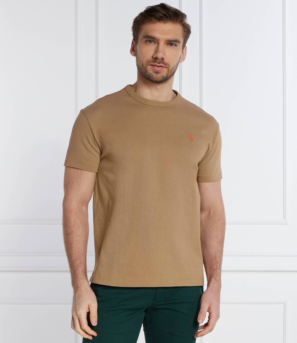 Футболка POLO RALPH LAUREN - коричневый(710811284)