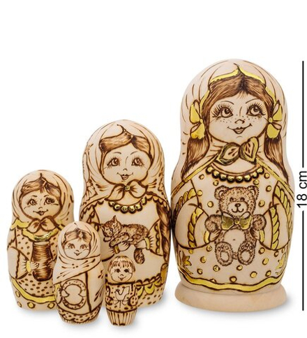 Народные промыслы МР-18/29-A Матрешка 5м «Глашенька»
