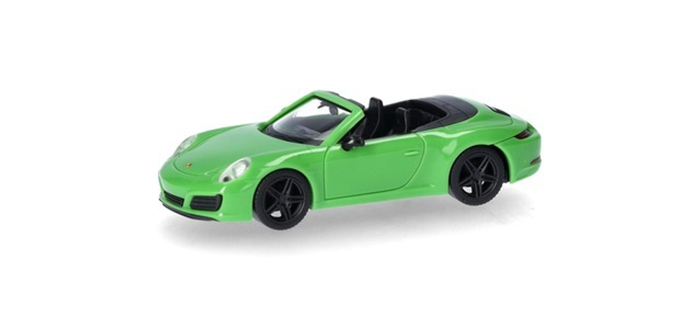 Автомобиль Porsche 911 (991) Carrera 2 Cabrio, зеленый