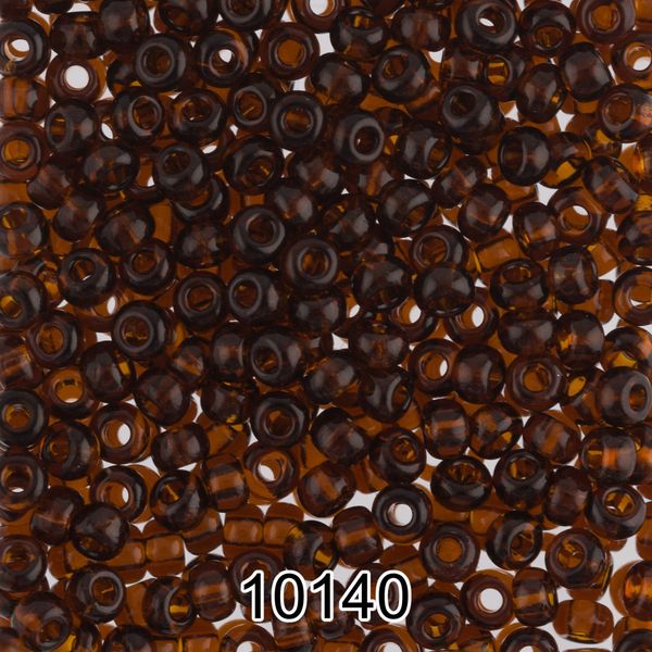 Бисер Preciosa 10/0 (2.3 мм), 500 г, 10140 (Ф094) т.коричневый