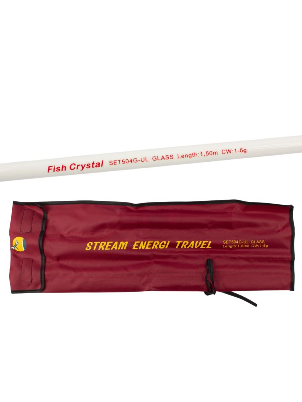 Удилище спиннинговое STREAM ENERGY TRAVEL 4-х частное, длина 1,5 м, тест 1-6 г