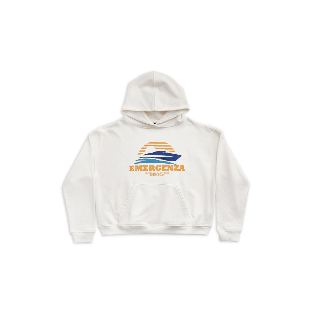 AMALFI CROPPED HOODIE OVERSIZED