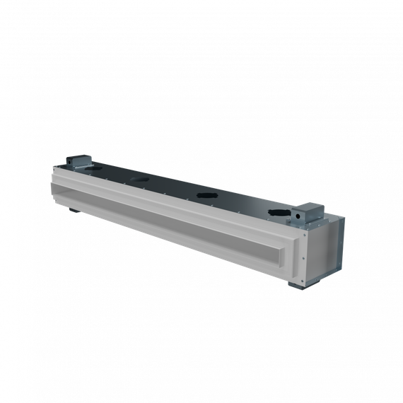 Flexag SH-1-1000-25-W щелевой диффузор с КСД под гипсокартон, белый