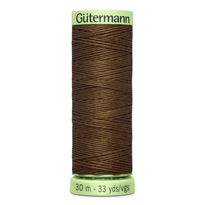Нить Top Stitch 30/30 м для декоративной отстрочки, Gutermann, 289 дижонская горчица