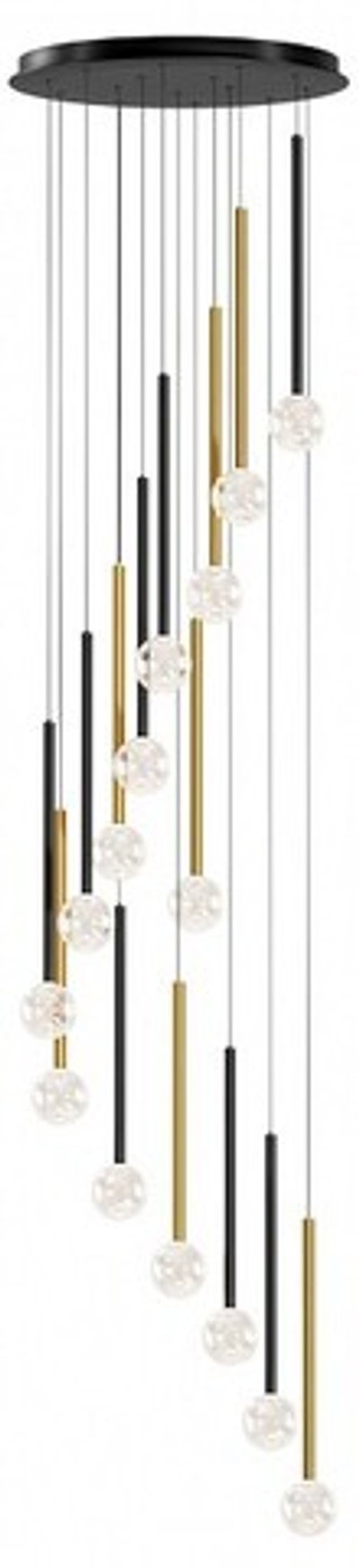 Подвесная люстра Maytoni Bubble dream MOD383PL-L40BBS3K