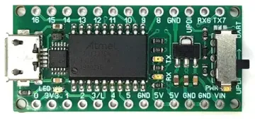 Отладочная плата Arduino NANO T1616 на ATTINY1616