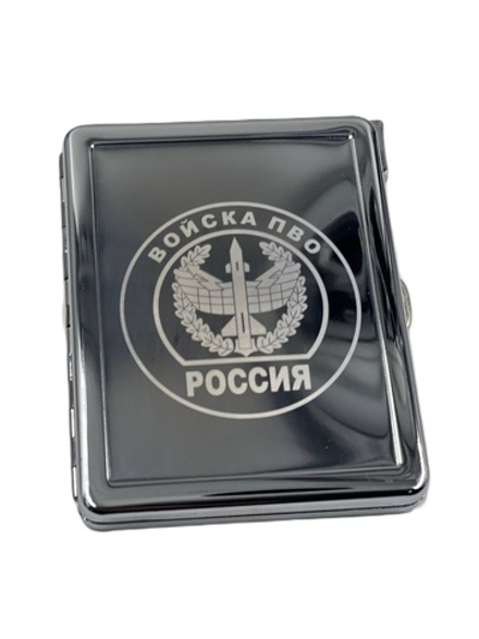 Портсигар с лазерной гравировкой Войска ПВО