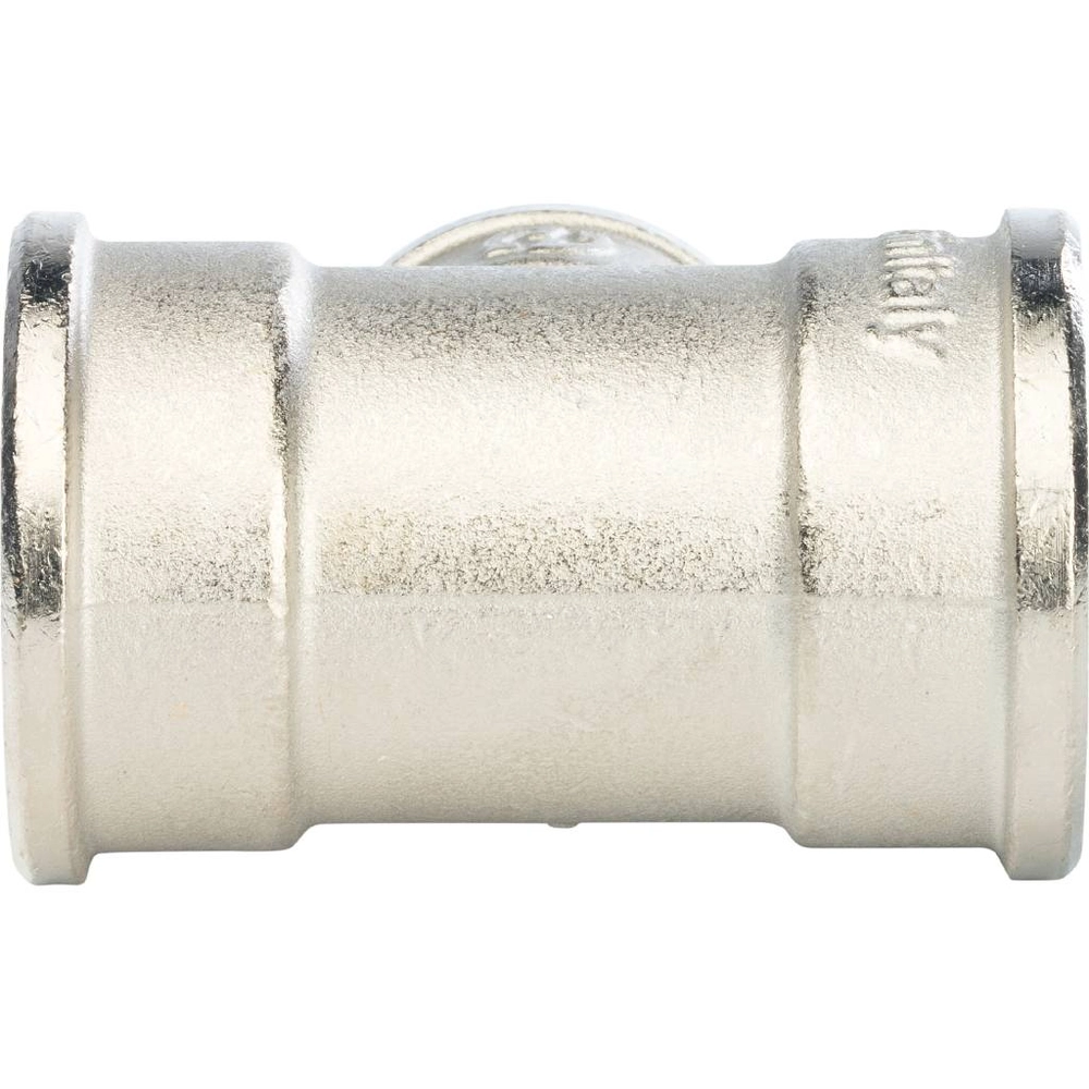 STOUT Тройник ВВ переходной никелированный 1"*1/2*1"*