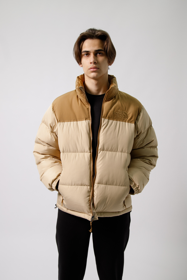 Куртка TNF пух (беж.)