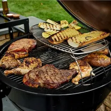 Угольный гриль Weber Summit Kamado E6, 61 см, чёрный