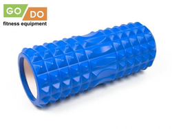 Ролик массажный foam roller  33*12 см GO DO