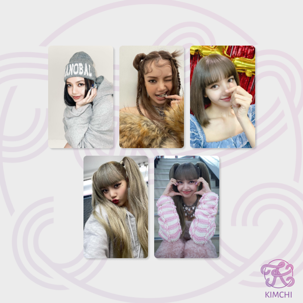 Набор селфи-фотокарточек - LALISA Набор селфи-фотокарточек - LALISA