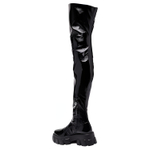 PRADA Over the knee Boots 6.5cm Women"s Black
