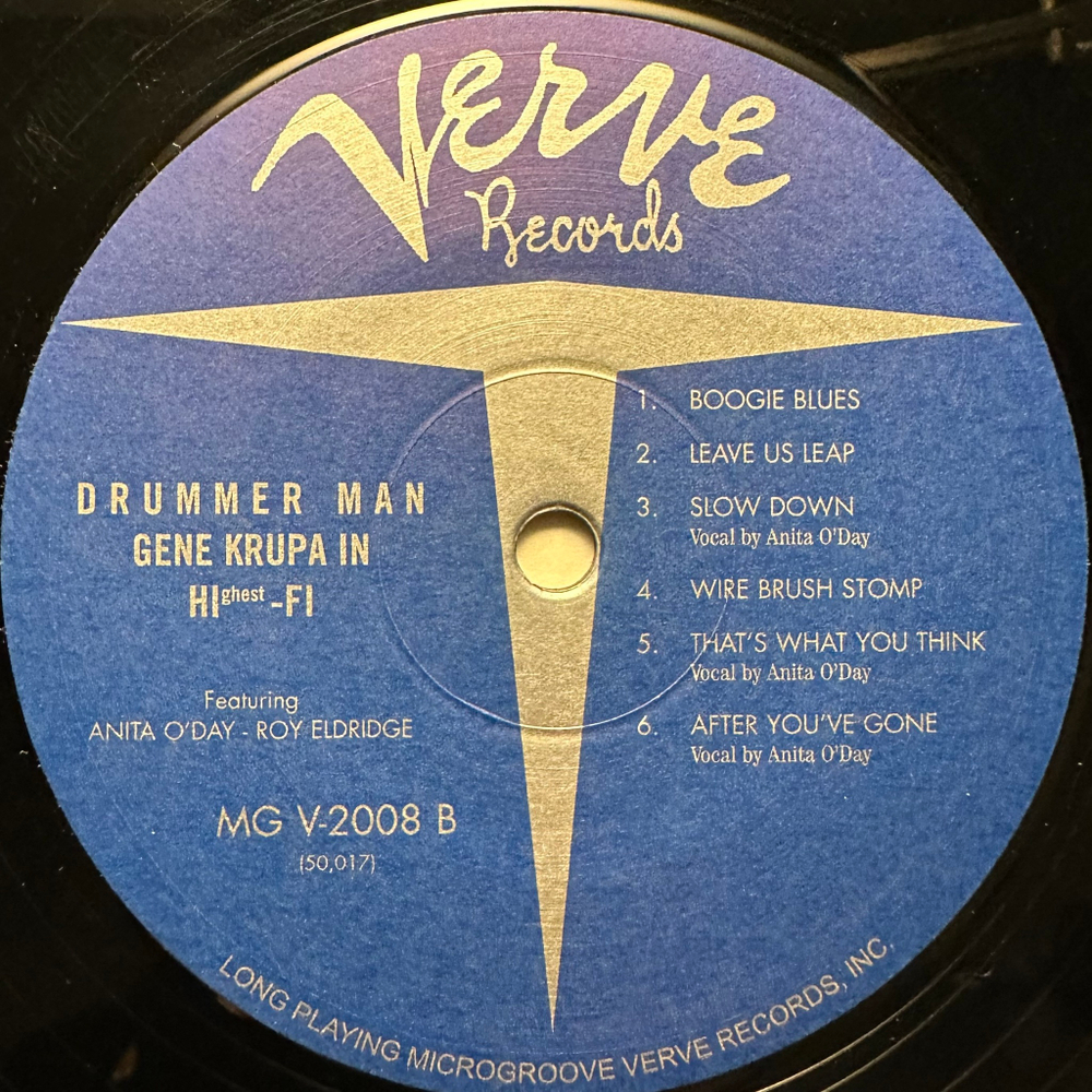Gene Krupa Featuring Anita O'Day - Roy Eldridge ‎– Drummer Man Gene Krupa In HIghest-FI (Европа 2005г.)