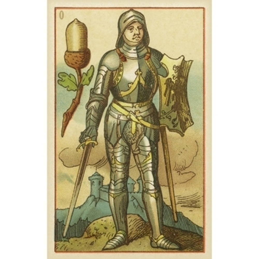 Средневековая Фортуна. Говорящие карты. Old Cartomancy - Altenburg, 1880