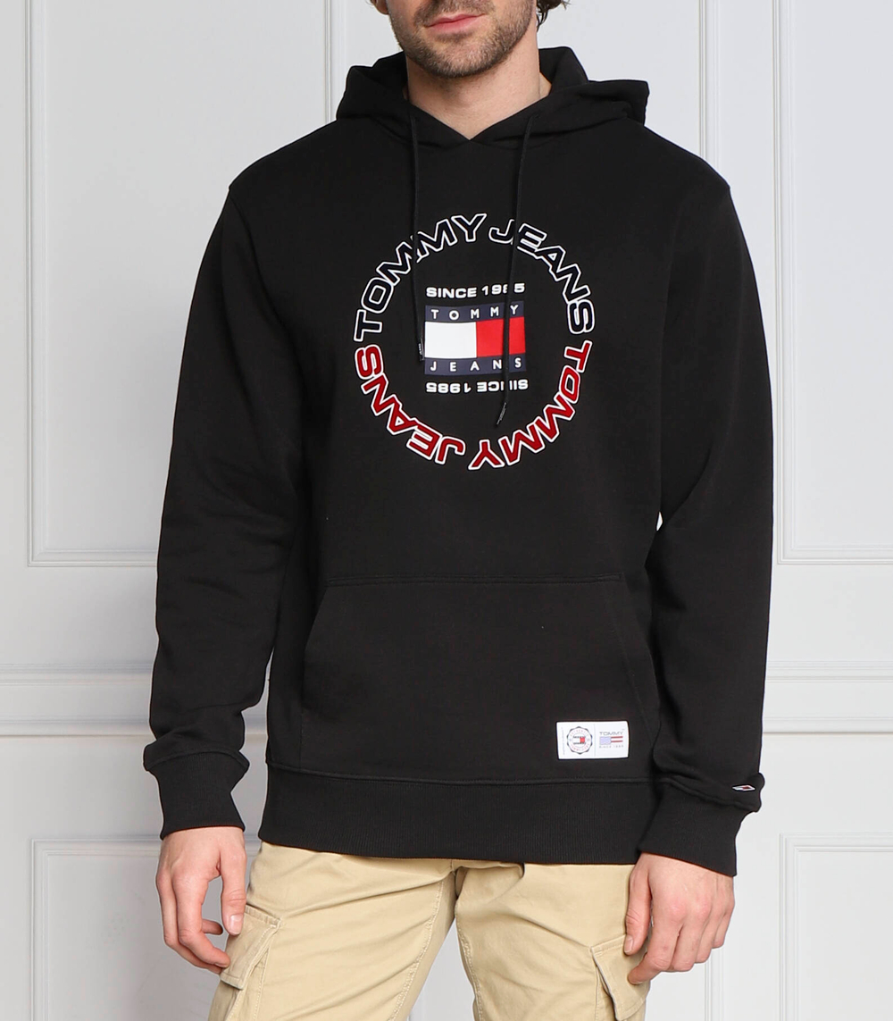 Худи athletic Tommy Jeans - черный(DM0DM15686)