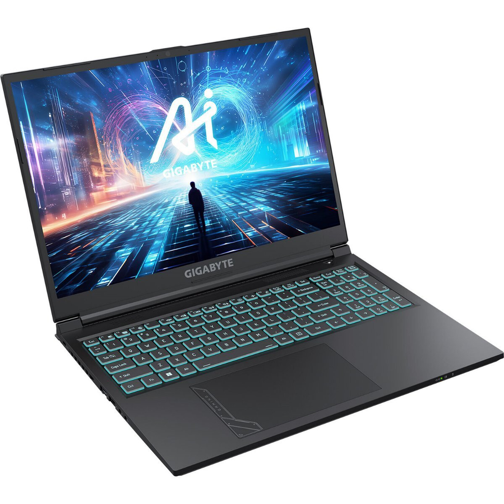 Ноутбук Gigabyte G6 Core i7 13620H, 16Gb, SSD 512Gb, RTX4050 6Gb, 16" IPS FHD+ (1920x1200) без ОС, black