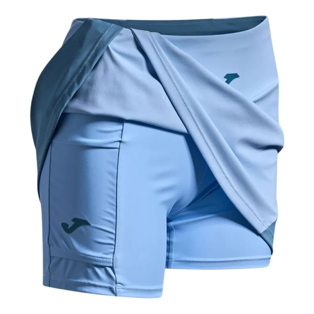 Теннисная юбка Joma Challenge - sky blue