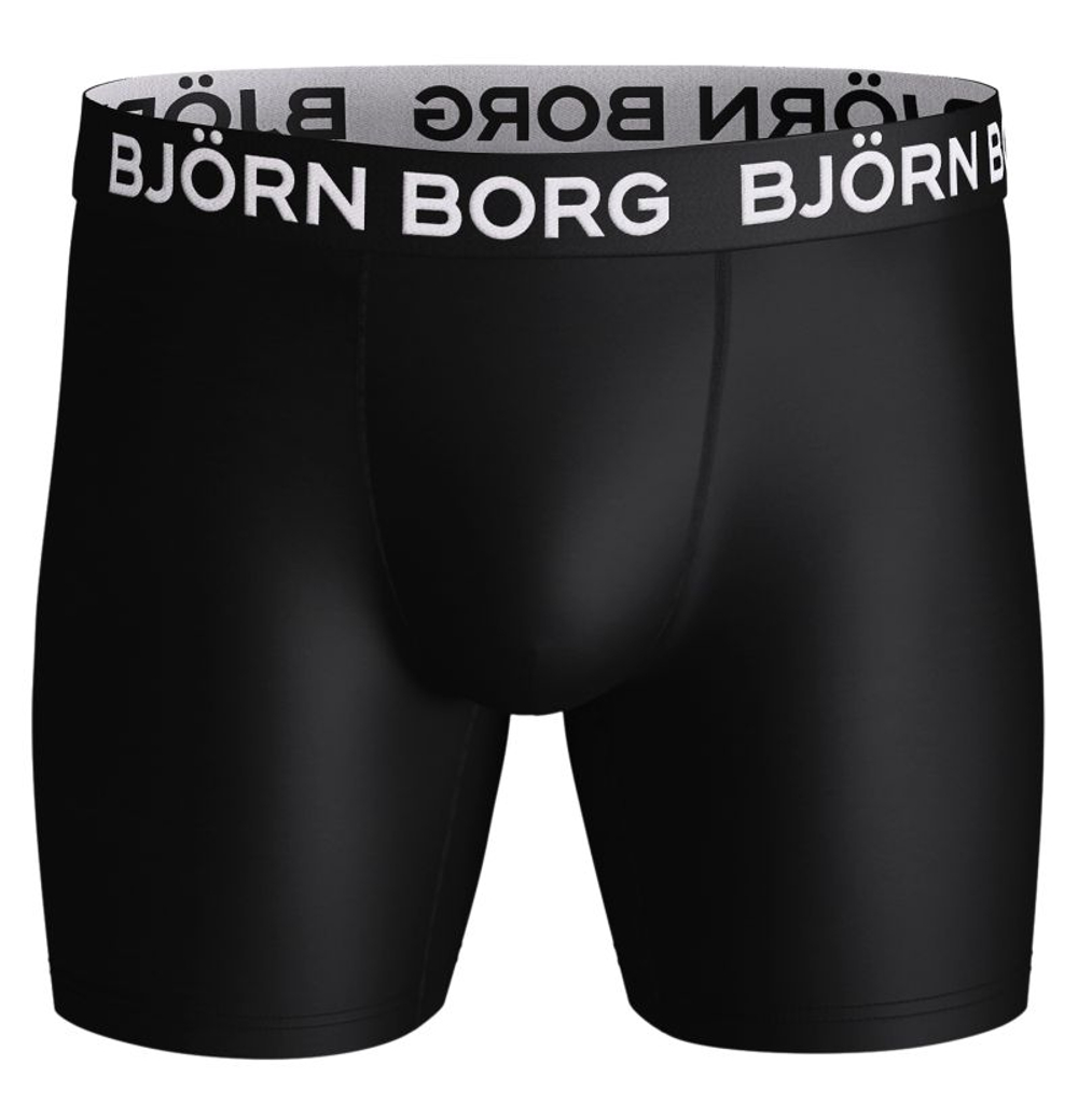 Мужские спортивные боксеры Bj_rn Borg Microfiber 2P - black