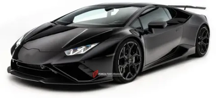 Широкий карбоновый обвес N-Type для Lamborghini Huracan Evo Ламборгини Хуракан
