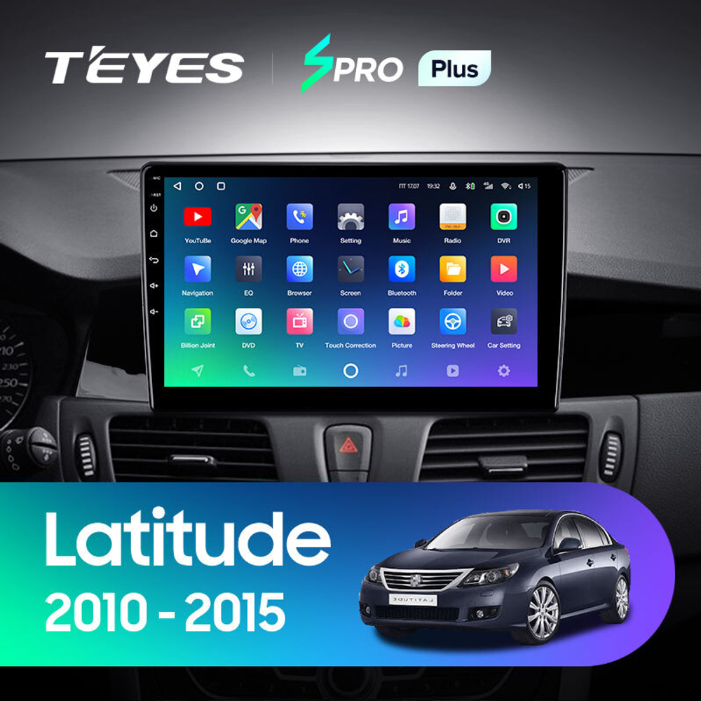 Teyes SPRO Plus 10,2"для Renault Latitude 1 2010-2015