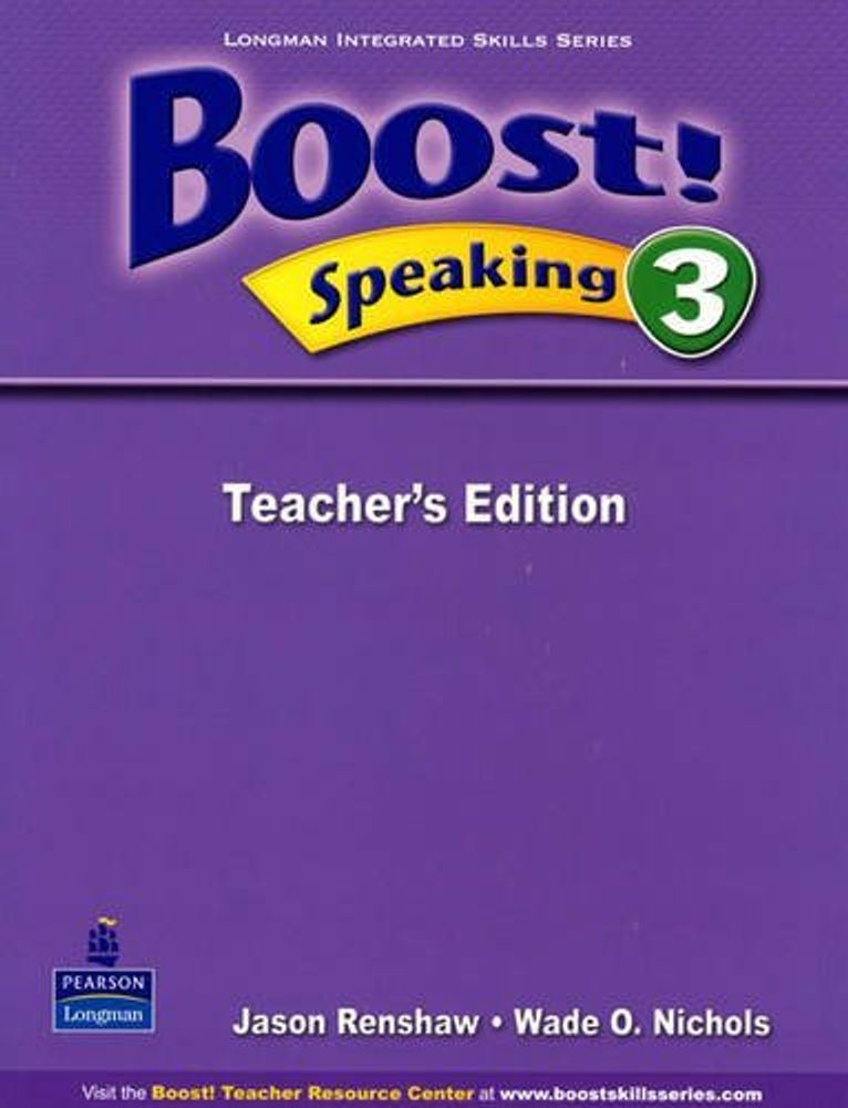 Boost 3 Speaking TEd Boost 3 Speaking TEd