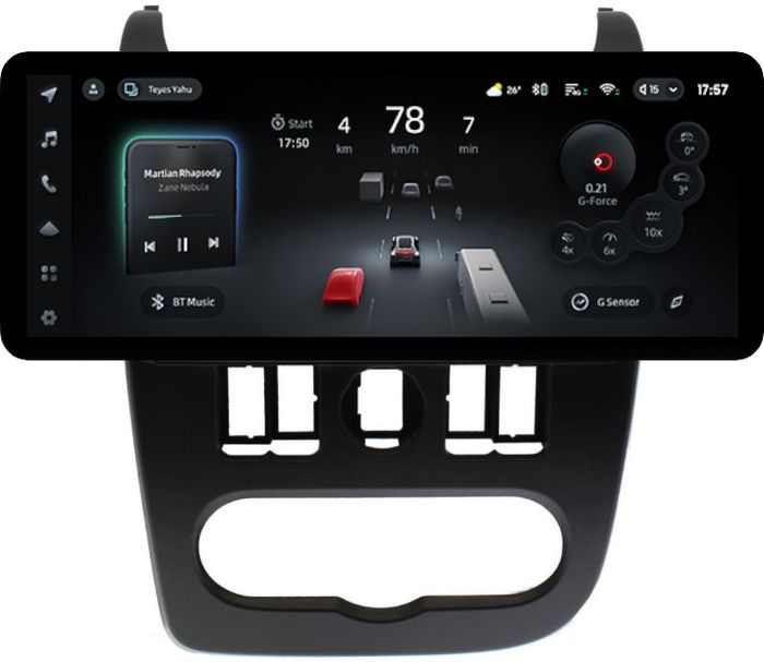 Магнитола для Lada Largus 2012-2021 - Teyes CC4PRO монитор 12.3" 2K QLED + рамка 9, Android 13, Быстрейшая, Snapdragon 778G, ИИ, CarPlay, DSP, 4G SIM-слот
