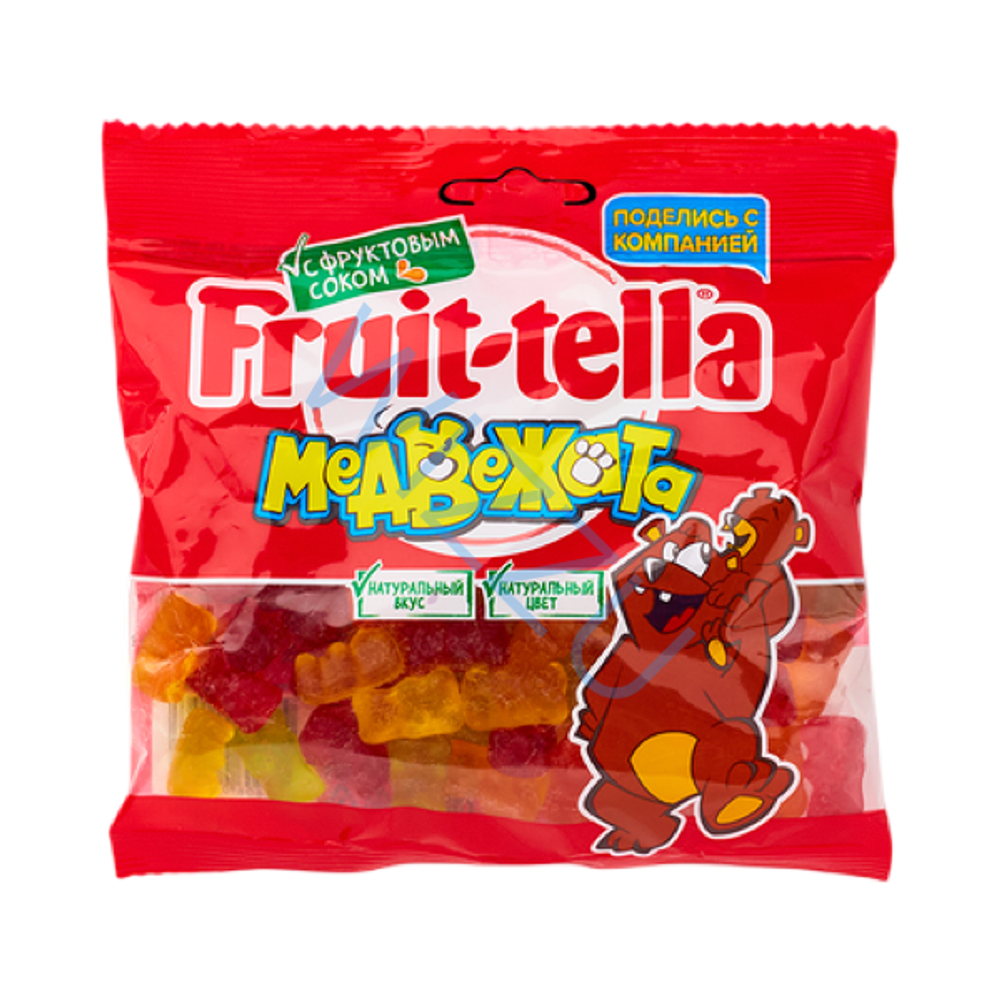 Жевательный мармелад Fruittella Медвежата, 150 г