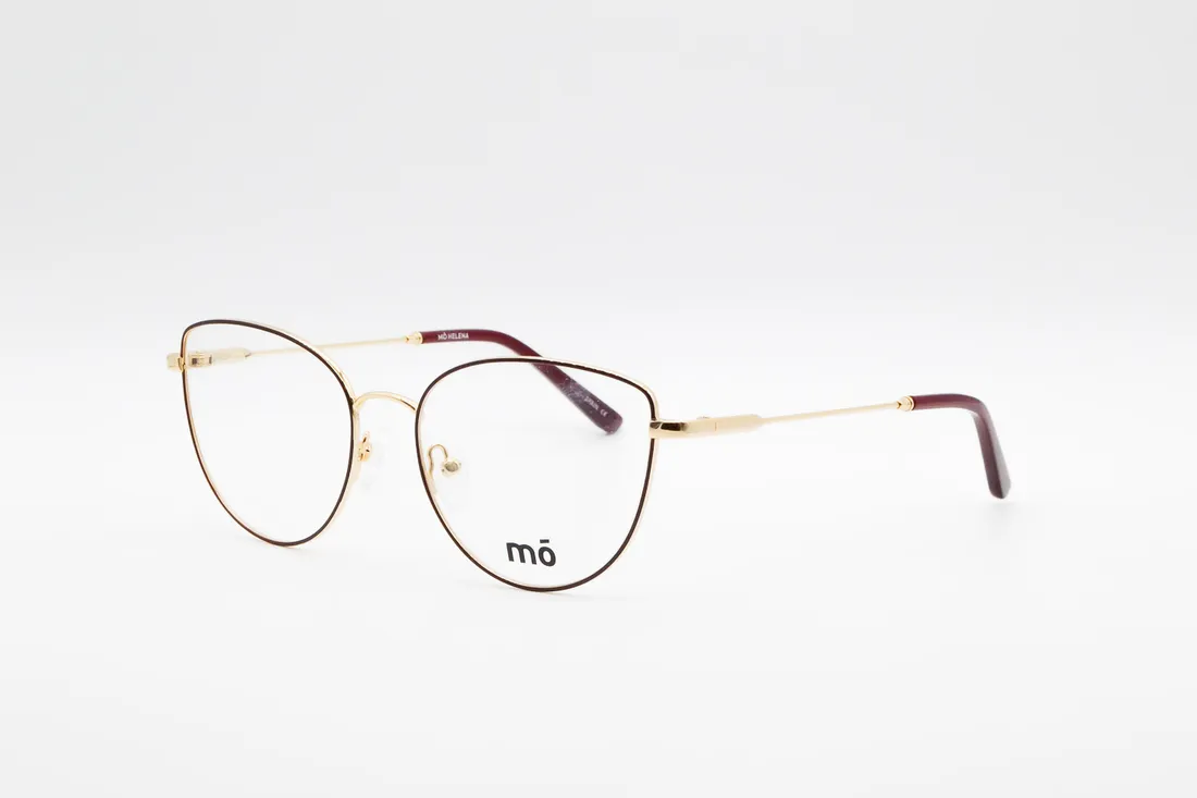 Изг. оправы MO M RX L 0136M C HELENA GOLD/BURGUNDY — кадр 2