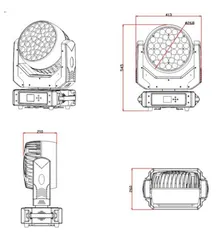 Anzhee PRO H37x15Z-WASH