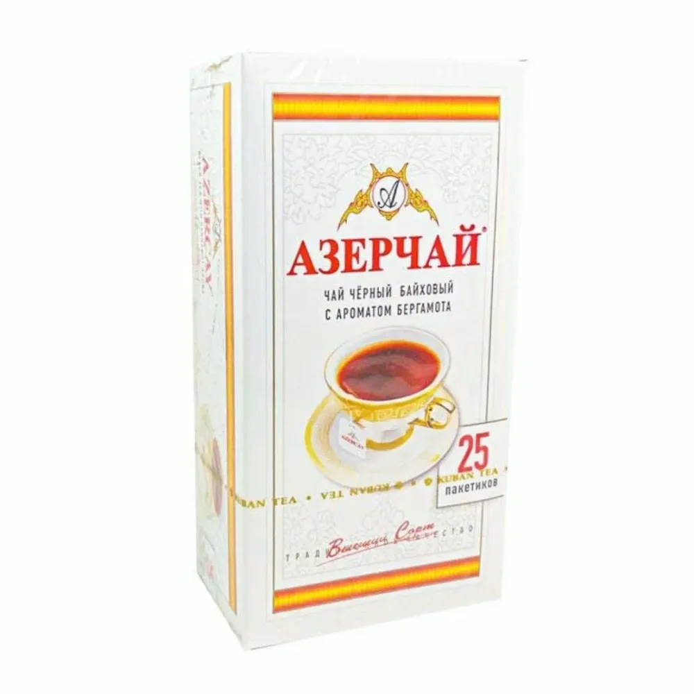 Чай "Азерчай" 25пак (С окошком)