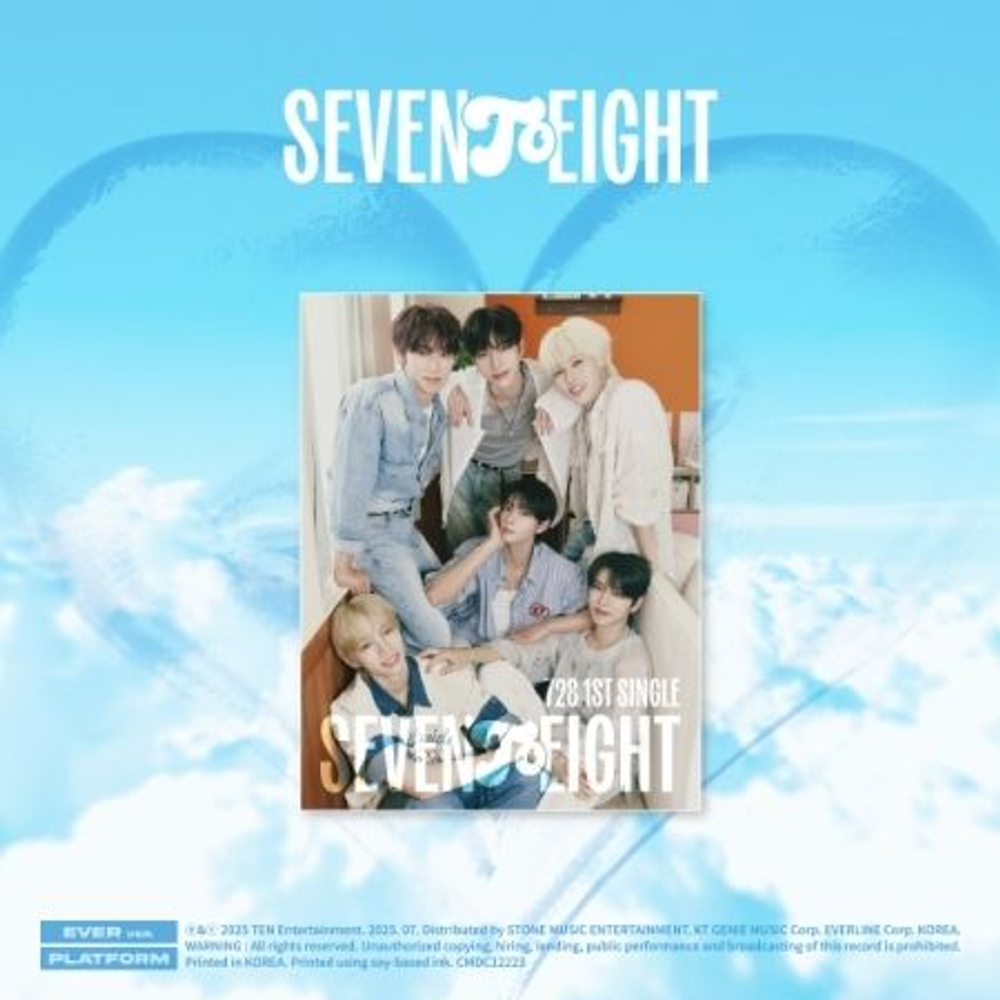 Альбом SEVENTOEIGHT - SEVENTOEIGHT 1st Single Album EVER Version