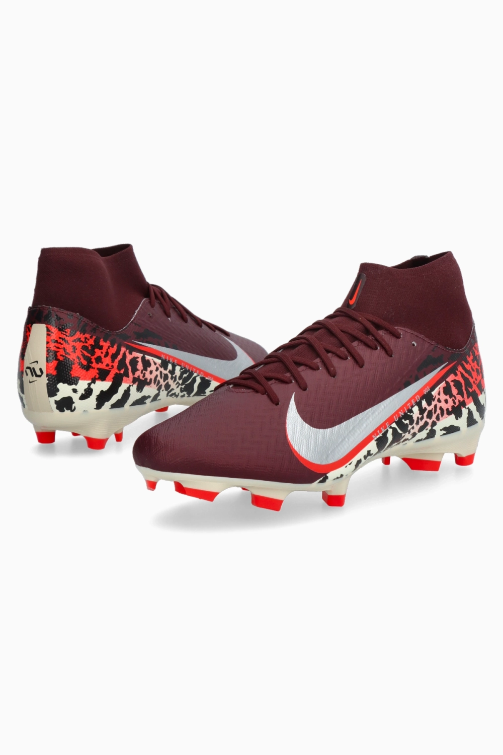 Бутсы Nike Zoom Mercurial Superfly 10 Academy FG/MG - бордовый