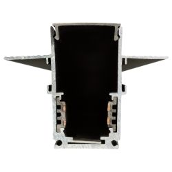 Магнитный трековый шинопровод ЭРА TRM-R20-200 B встраиваемый 2м черный для системы NOVA | Магнитный шинопровод и аксессуары