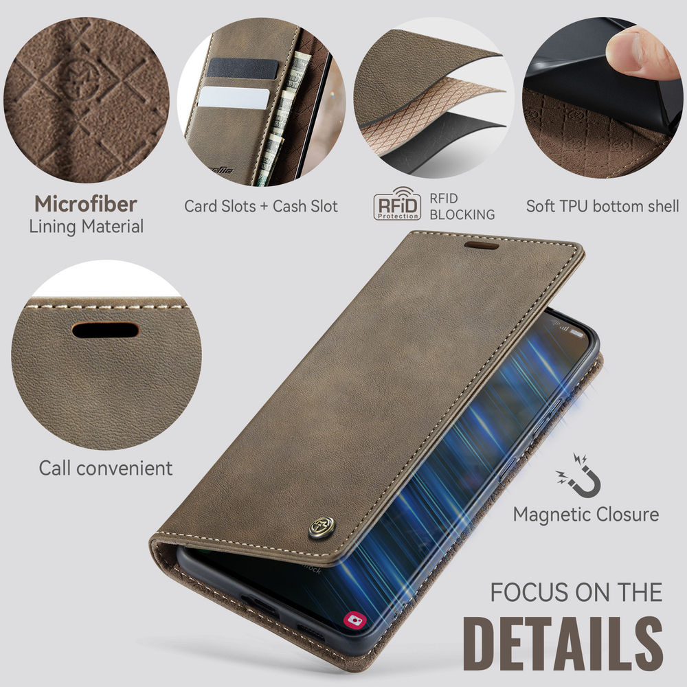Чехол-книжка CaseMe RFiD Samsung Galaxy S21 Ultra