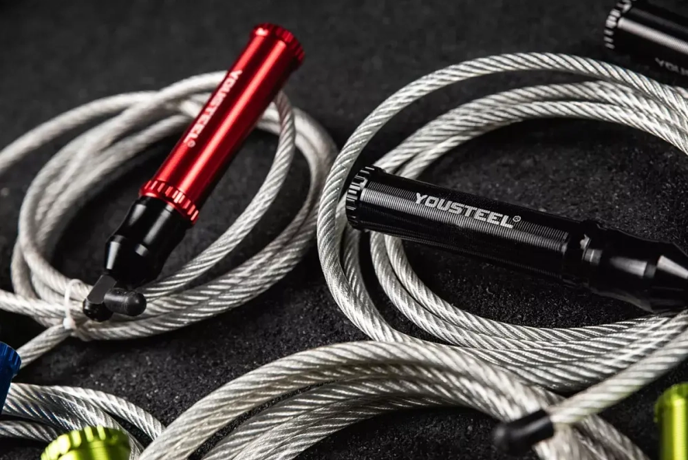 Скакалка HEAVY JUMP ROPE, чёрная