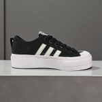 Adidas Nizza Platform • Black White