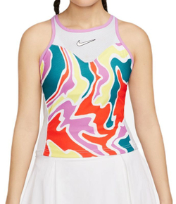 Женский топ теннисный Nike Court Dri-Fit Slam Tennis Tank - Розовый