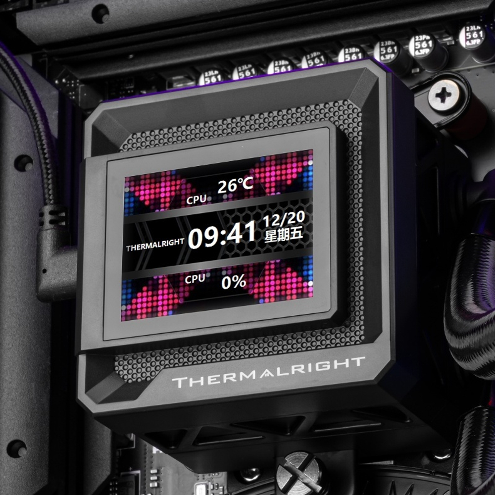 Система водяного охлаждения Thermalright Frozen Warframe SE 360 ARGB, black