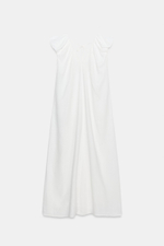 ДЛИННОЕ ЛЬНЯНОЕ ПЛАТЬЕ — ZARA