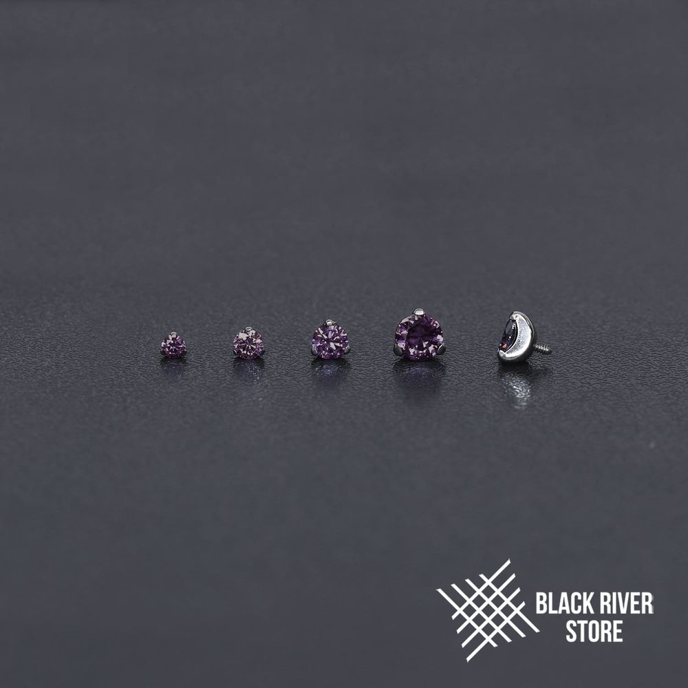 Cubic Zirconia IG Amethyst CZ
