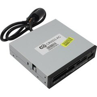 Картридер внутренний 3.5" 3Q Card Reade, All-in-one, USB2.0, черный (CRI003-AC)