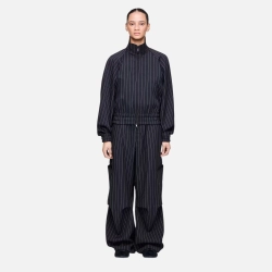 Y-3 Свободные брюки Pinstripe