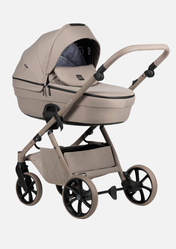 Tutis Коляска 2 в 1 UNO 6+ Essential Taupe