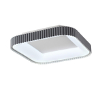 7769/56L AVRA LED SN 578 Светильник металл/белый/серый LED (56Вт+14Вт) 3000-6000K 500х500 IP43 пульт ДУ+подсветка SHARMEL
