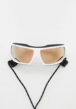 Спортивные очки LiP Typhoon / Gloss White - Black / Zeiss/ PA Polarized / Rose Gold Lens