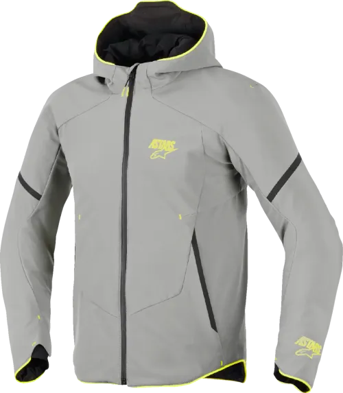 Купить Мотокуртка  Alpinestars Aeroshell Jacket / Серо-желтый