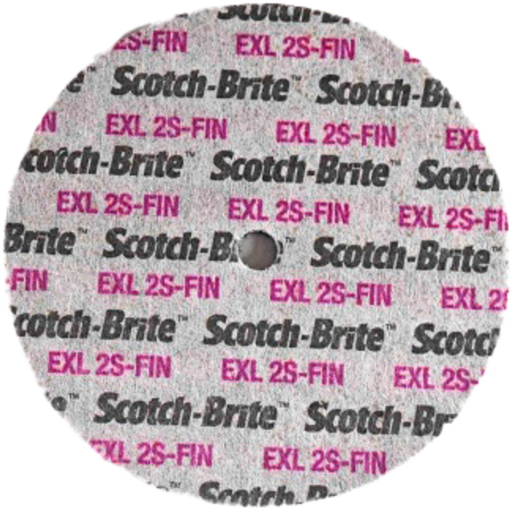 Scotch-Brite™ XL-UW Круг абразивный, 2S FIN, 150 мм х 6 мм х 13 мм,