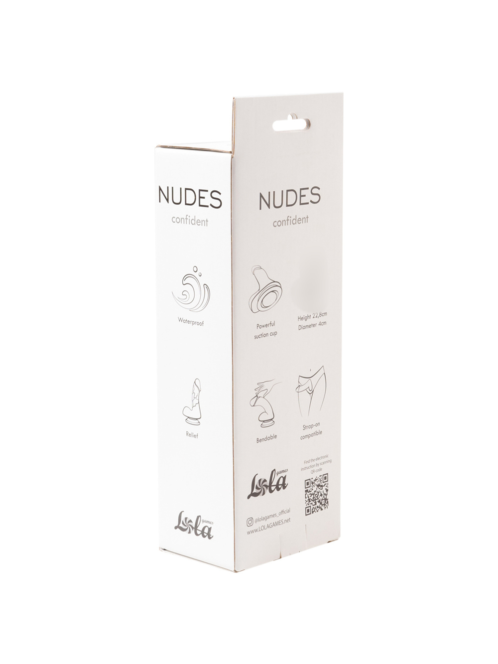 Фаллоимитатор на Присоске Nudes Confident 6008-01lola